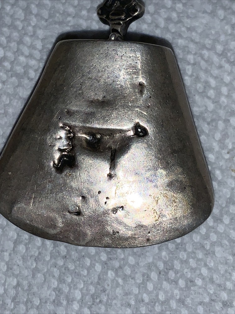 Antique Dutch Silver Tea Caddy Spoon