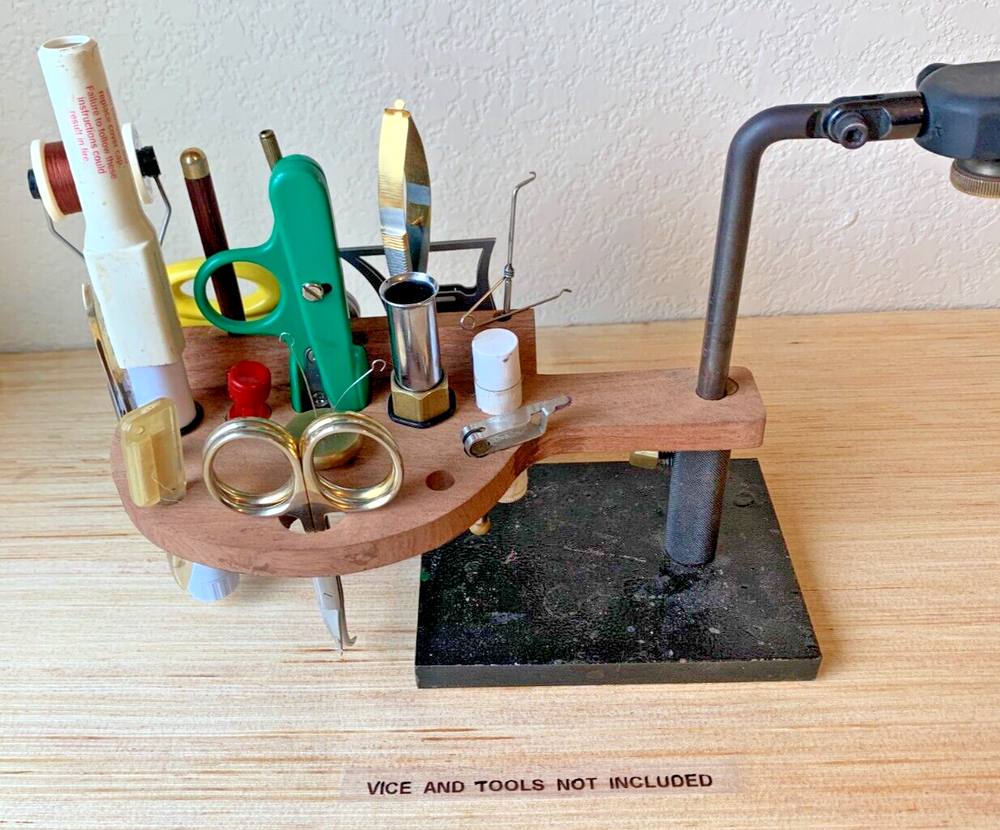 WADE'S FLY-TYING TOOL CADDY (UNFINISHED)