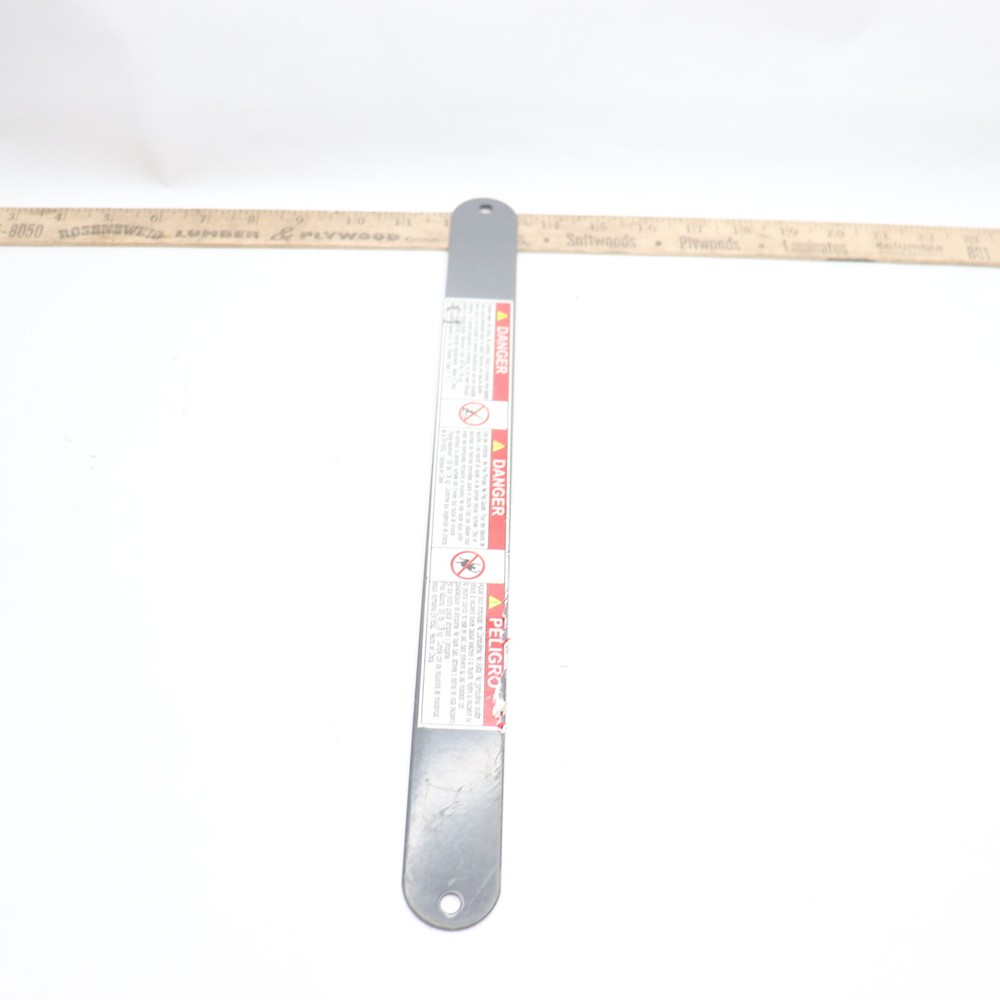 Support Plate 15-1/2" X 1-3/8"