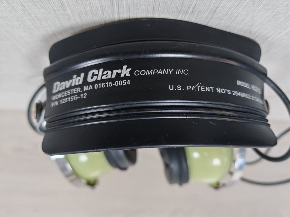 David Clark H3312 Ground Support Headset-New Without Box