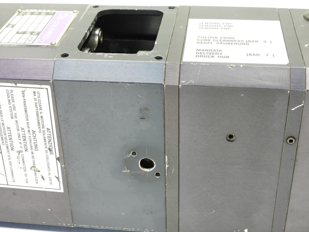 COLOMBO Spindle Motor CNC 7.4kW 460V *Unknown Working Condition*