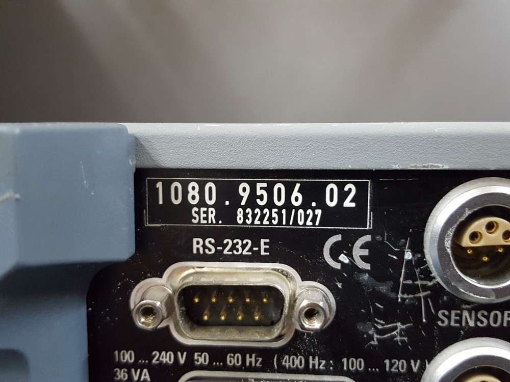 R&S NRT: Power Reflection Meter (027)