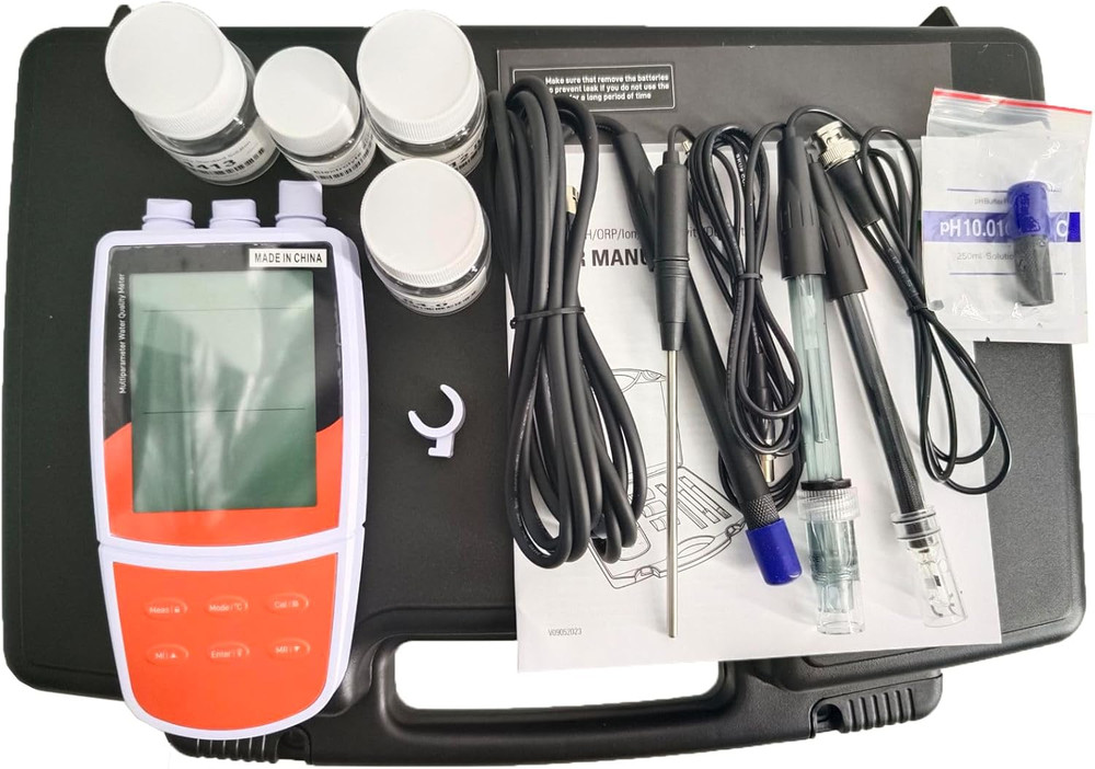 Multi Parameter Water Quality Analyzer for Dissolved Oxygen with Standard Liquid