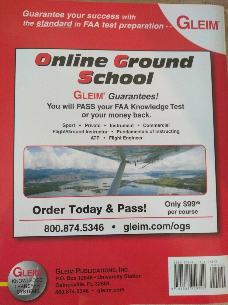 Gleim Private Pilot Flight Maneuvers and Practical Test Prep Paperback 5th Ed