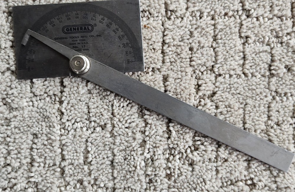 GENERAL MACHINIST'S PROTRACTOR