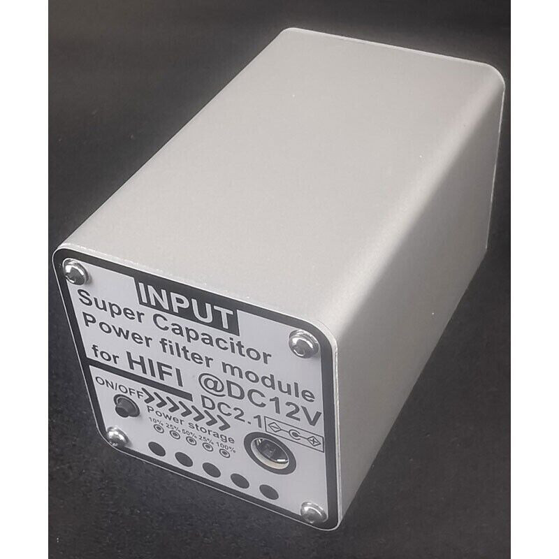 15V 5F Super Capacitor Power Filter Module for Hifi Line EMI Filter DC2.1 #TOP
