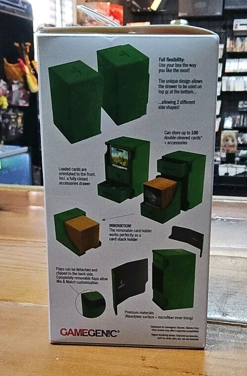 Gamegenic Watchtower Deck Box 100plus Green