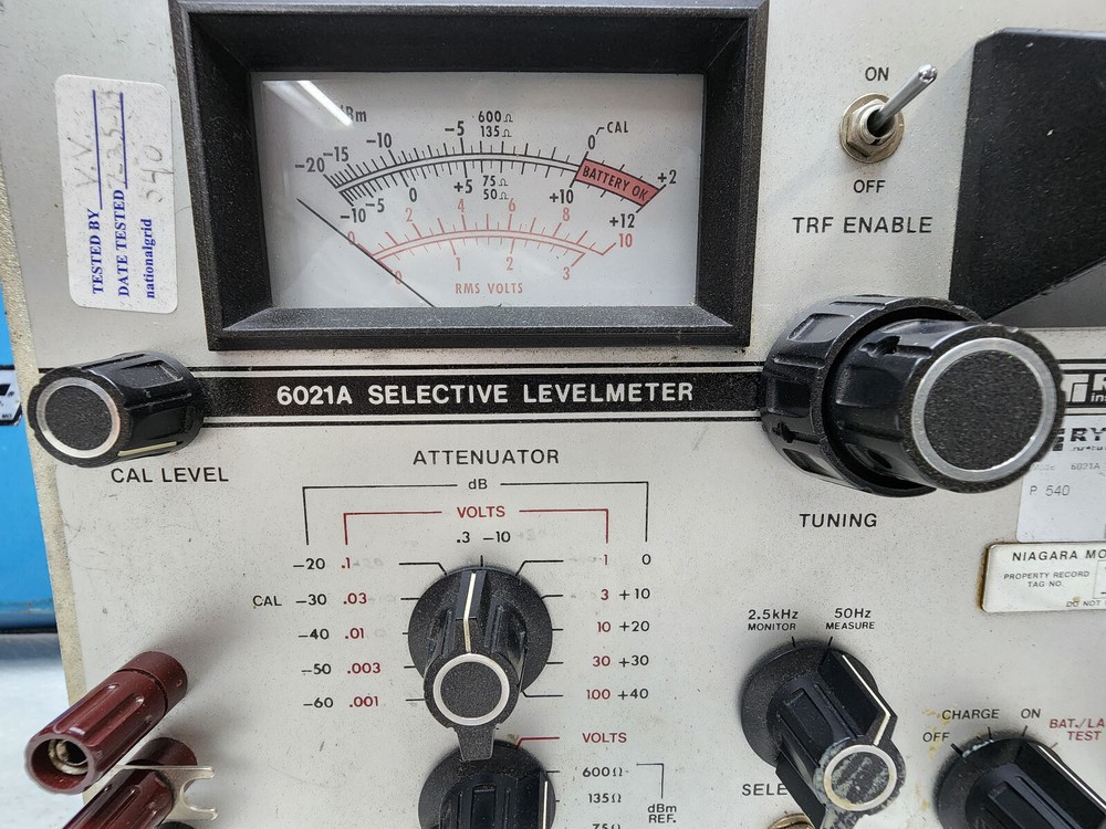 Rycom Instruments Inc. 6021A Selective Levelmeter