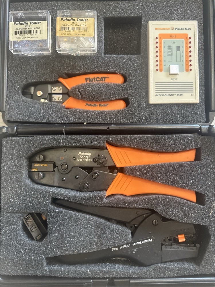 Paladin Technician Installation Tools & Case Working Condition