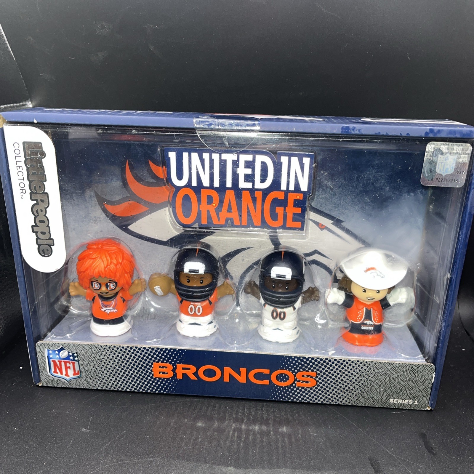 NEW Little People Collector NFL Denver Broncos UNITED IN ORANGE Fisher Price