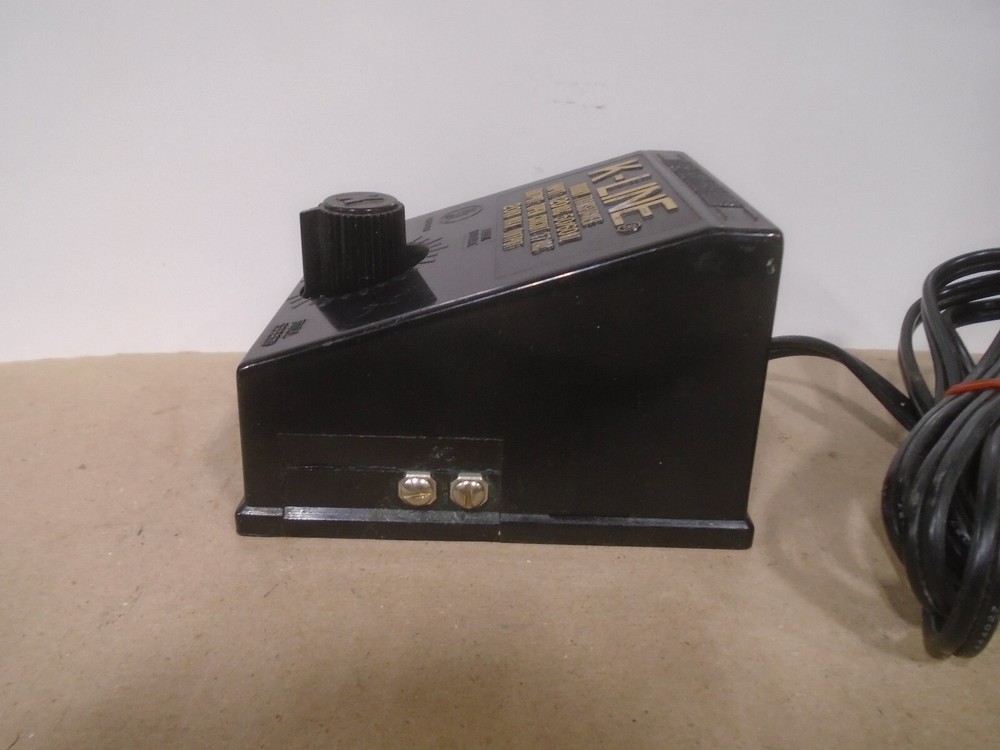 K-LINE #950 AC TRAIN TRANSFORMER FOR BASIC 0/027 TRAIN SET TESTED WORKS GREAT