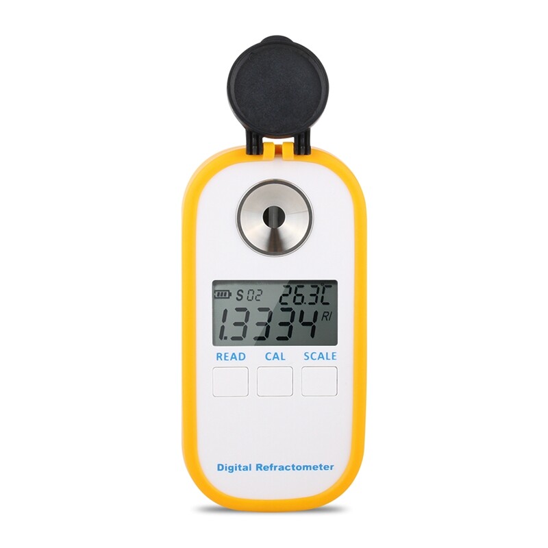 Portable Brix Refractometer Meter Honey Sugar Content Tester 0-50% Range