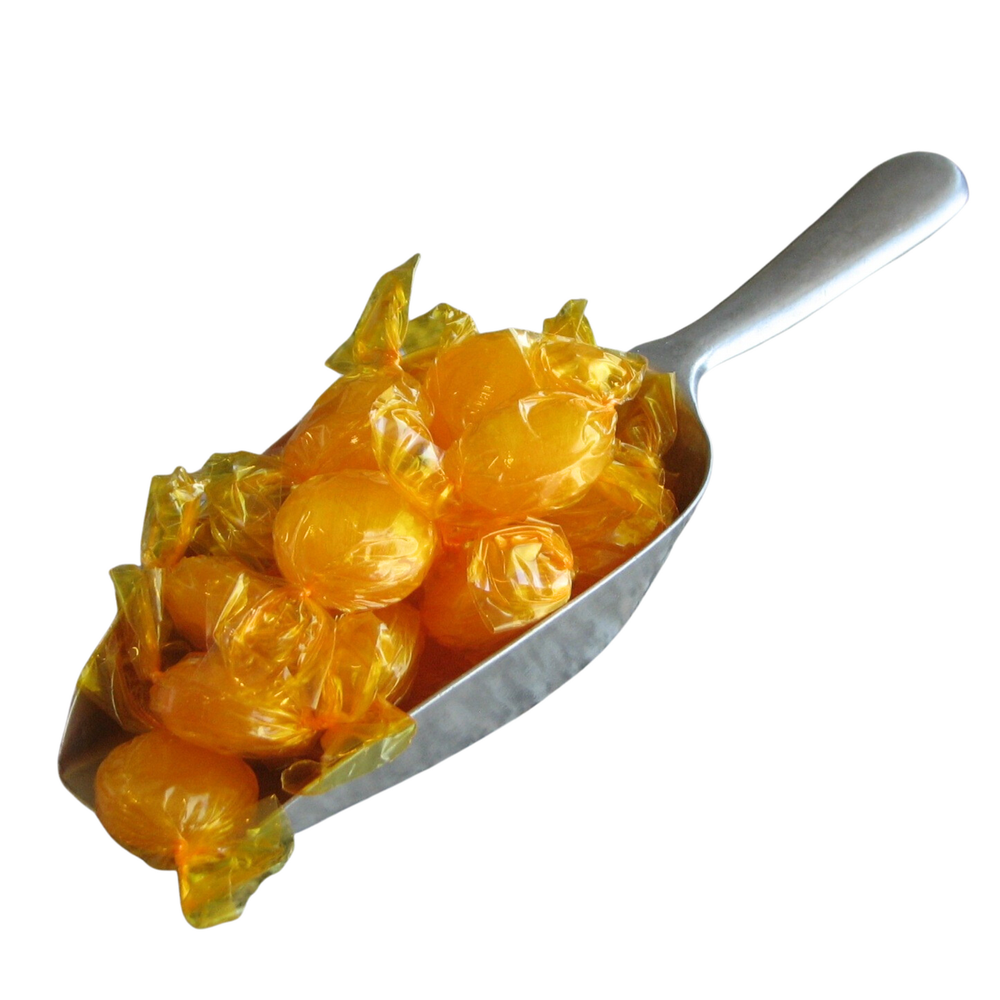 Butterscotch Buttons - Individually Wrapped Candy - by NY Spice - FREE SHIP