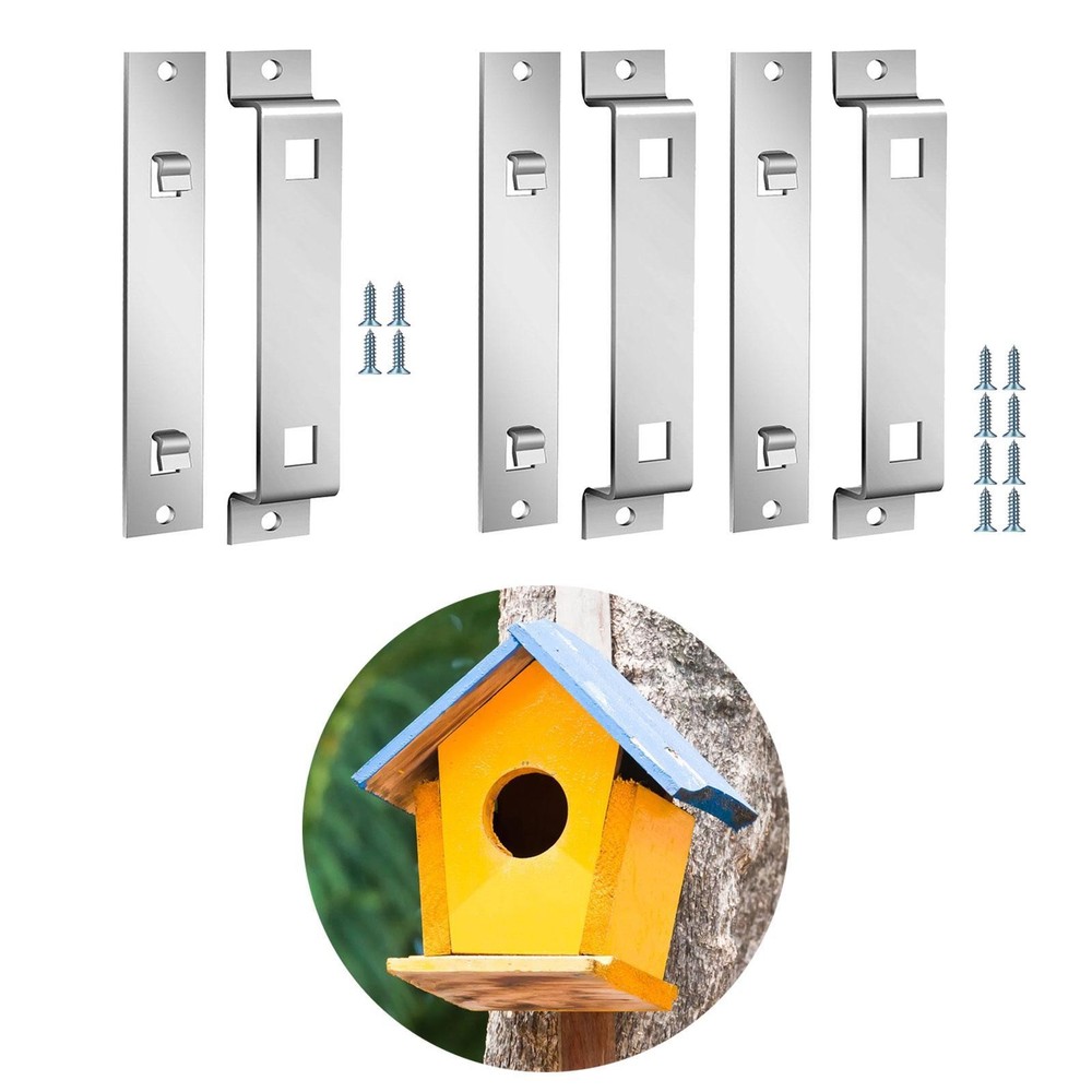 Rustproof Bird House Mounting Bracket Steel for Securing Bird Houses Tree