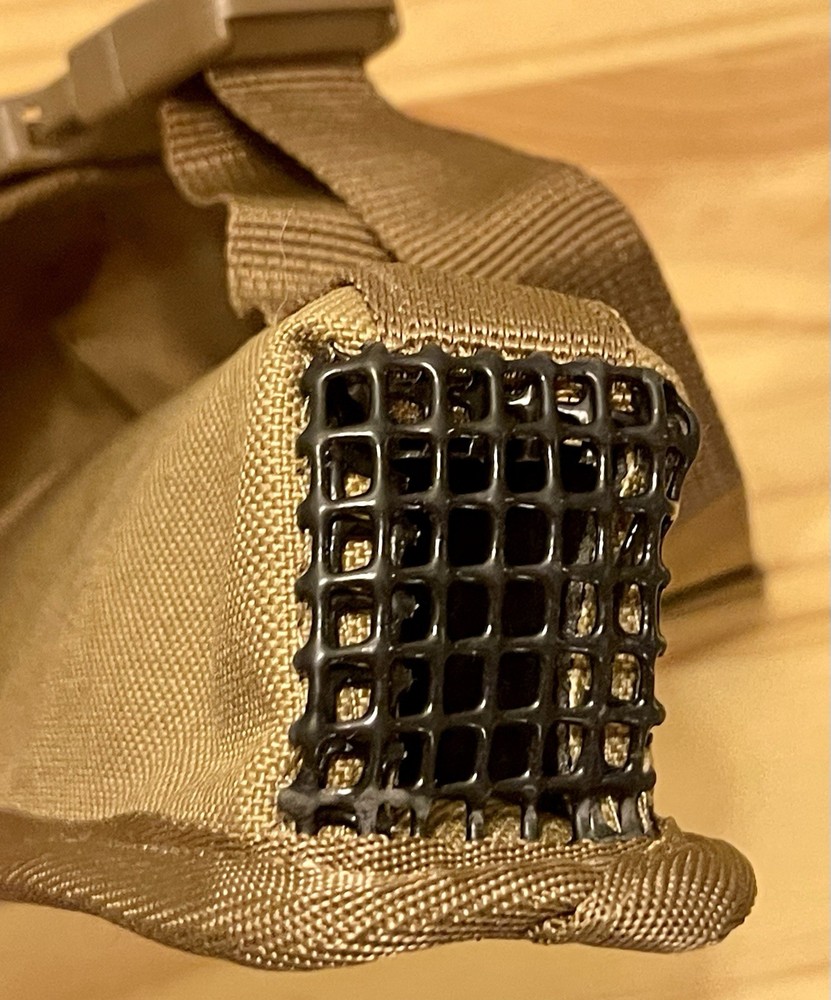 GEMTECH MOLLE Suppressor Accessory Pouch Coyote Tan Vented
