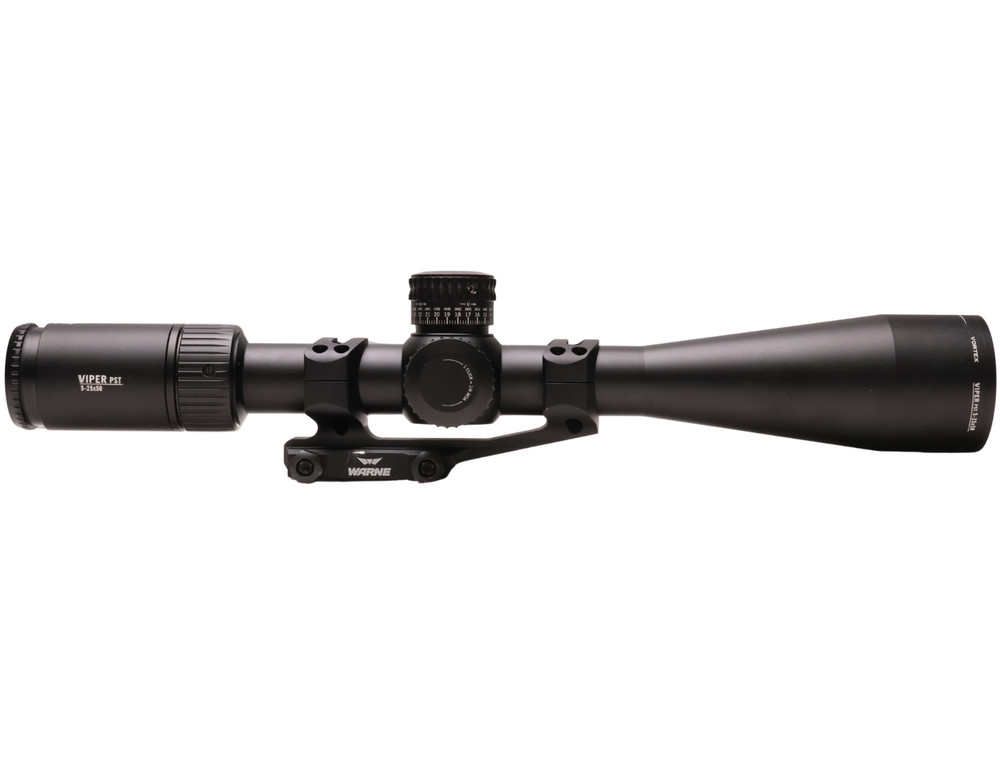 Vortex Viper PST GEN II 5-25x50 ebr-7c w/ warne mount