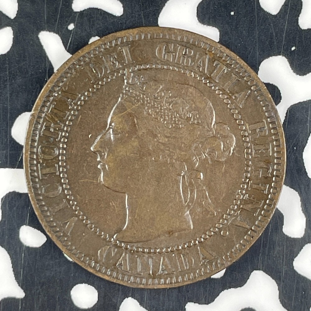 1899 Canada Large Cent Lot#F1619 Nice!