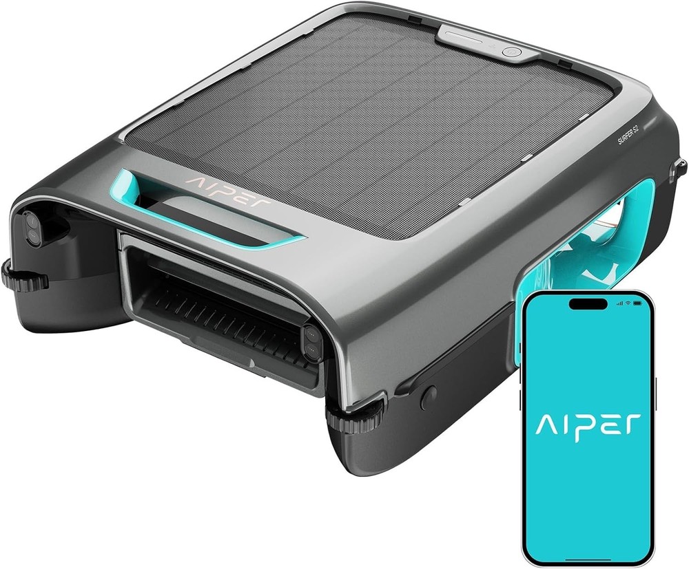 AIPER Surfer S2 Solar Powered Pool Surface Skimmer Robot with APP Support™