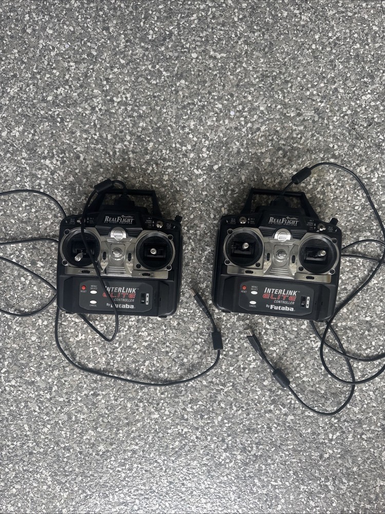 Real Flight RC Flight Simulators Interlink- Controllers-Great Planes X2