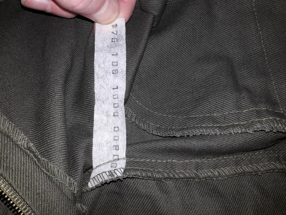 USSR special work clothes