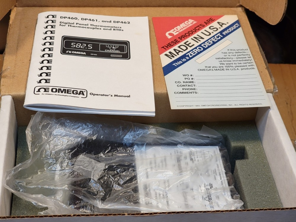 Omega DP461-V Voltage & Current Meter