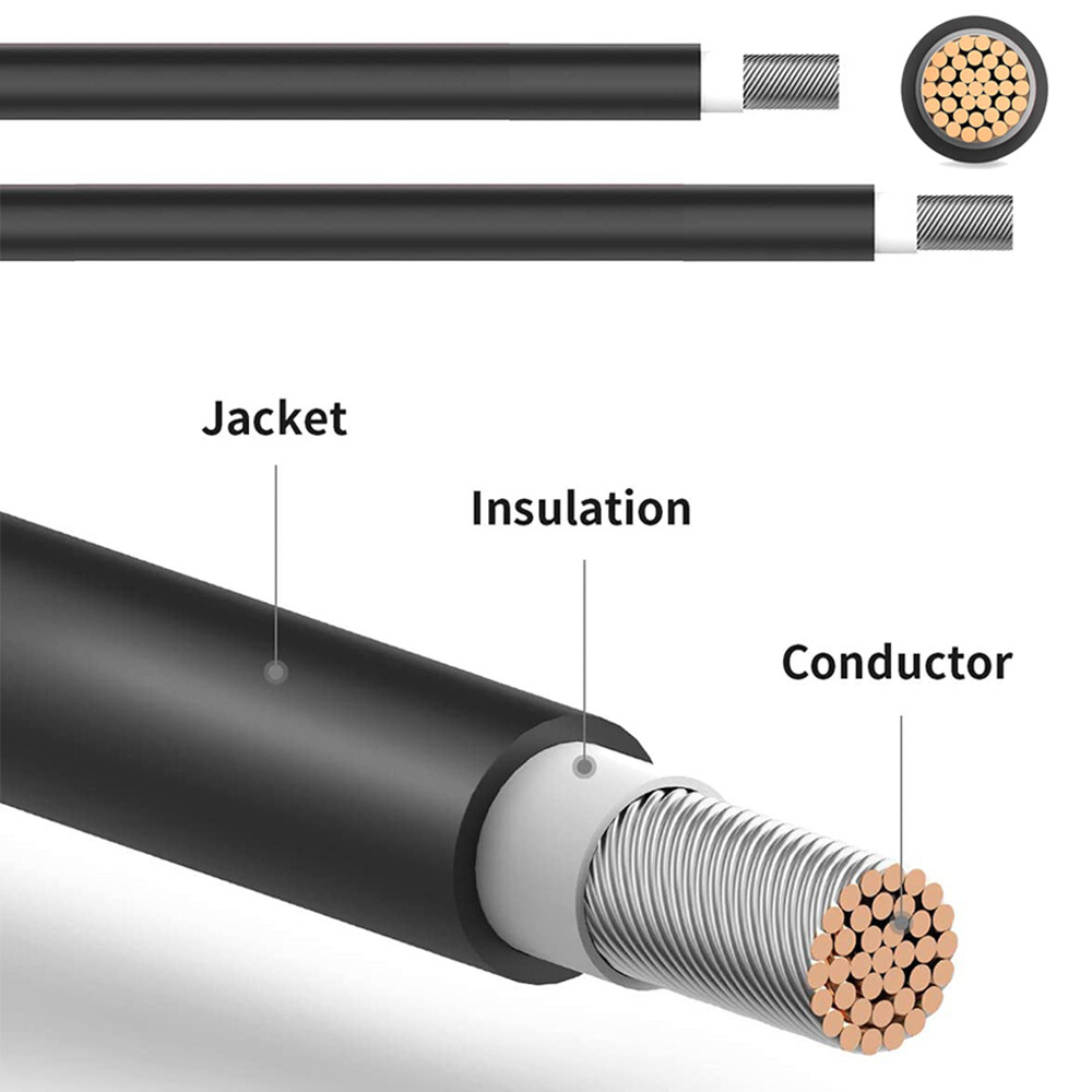 Solar Connectors Y Branch Adapter Cable Wire Plug Tool for Solar Panel Extension