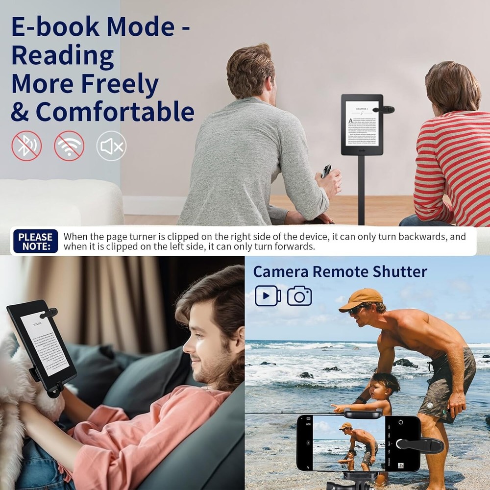 Upgrade for Kindle Page Turner Remote Control Remote Scrolling