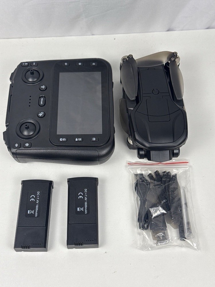 PS Drone with 4k camera for adults,4.5’’ LCD Screen Controller