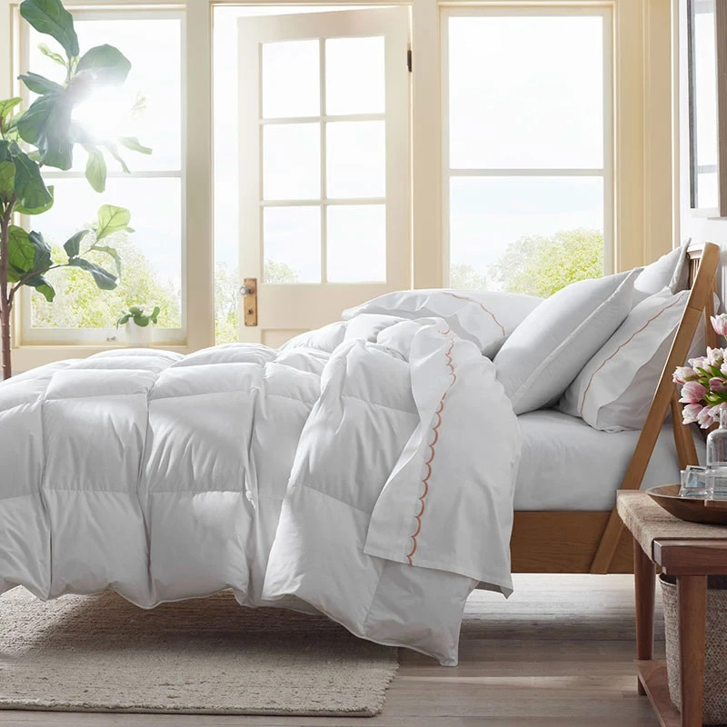 New, LaCrosse Premium Down Light Warmth Comforter - White