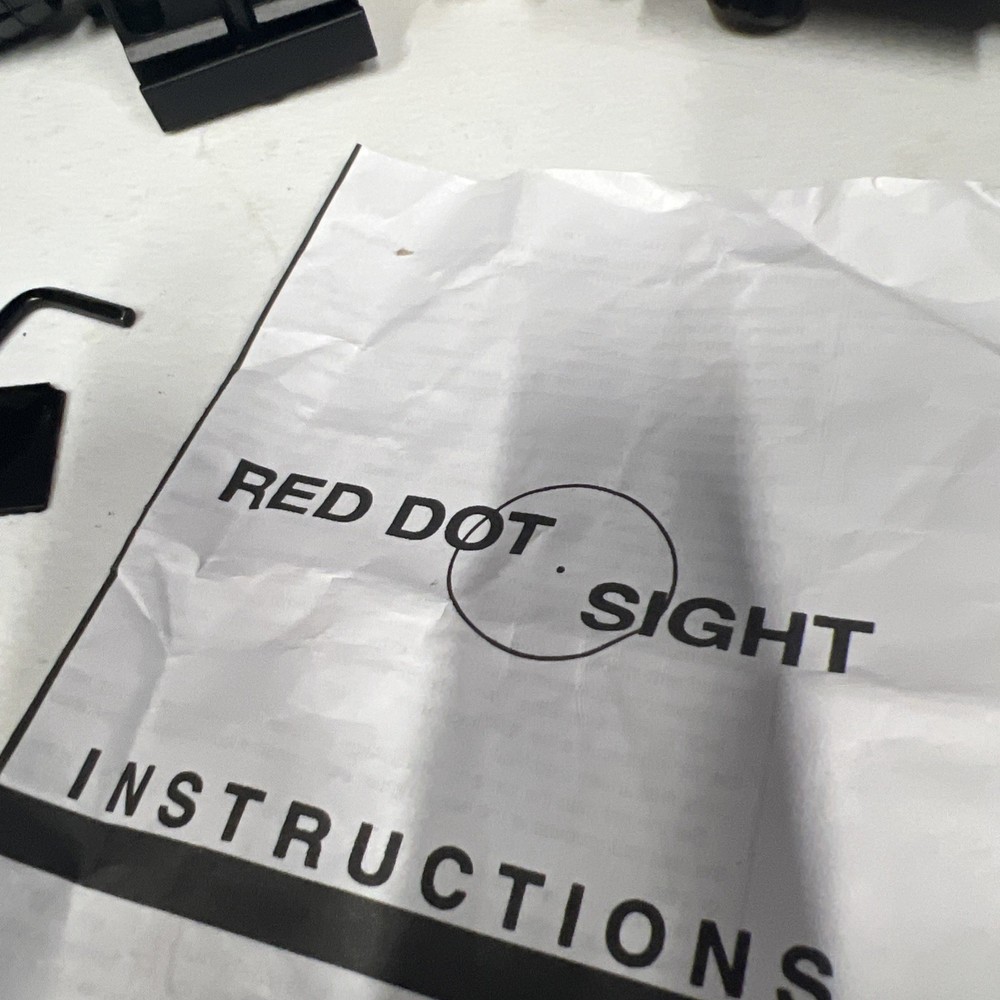 red dot finder scope telescope