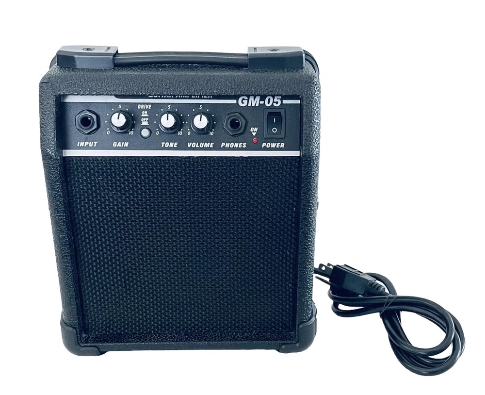 GM-05 9” Inch Guitar Practice Amp Amplifier Tested & Working
