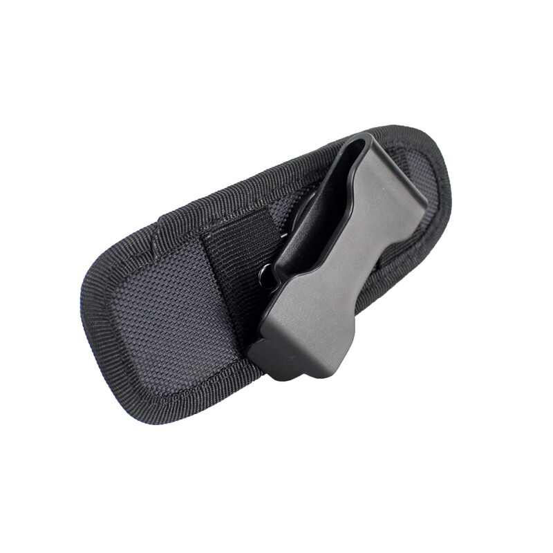 Tactical 360 Degrees Rotatable Flashlight Pouch Holster Torch Case for Belt