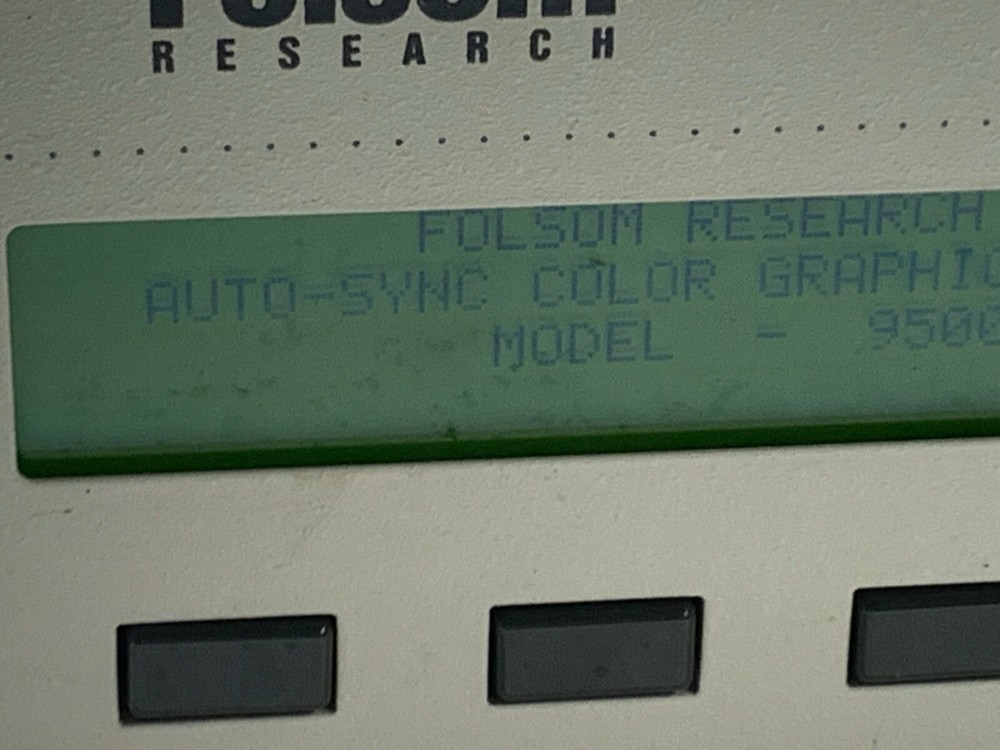 FOLSOM RESEARCH 9500SR AUTOSYNC SCAN CONVERTER