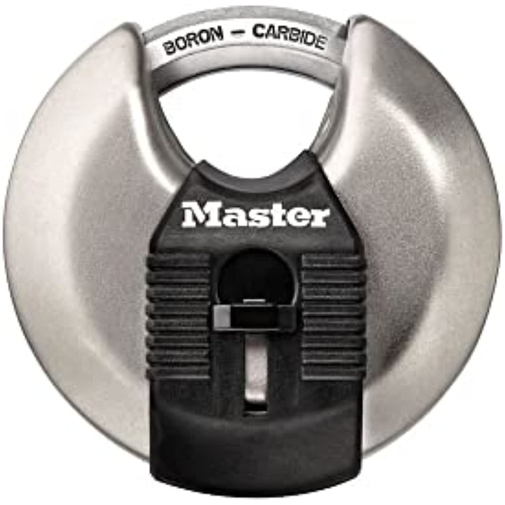 Master Lock Padlock 2 3/4'' Keyed Dual Ballbearing Locking Disk 1Pk