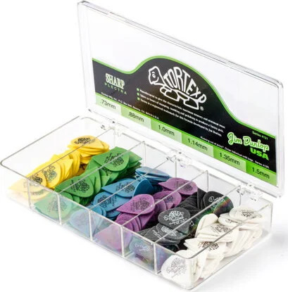 Dunlop 4121 Tortex Sharp Pick Cabinet