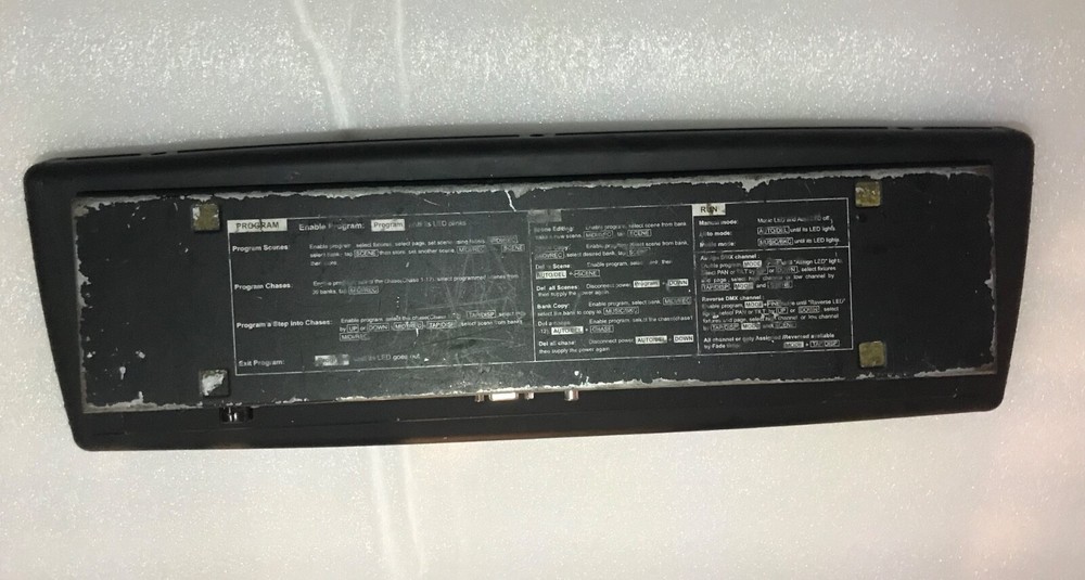 Elation DMX Programmer Channel Tabletop Lighting Controller OPERATOR 192