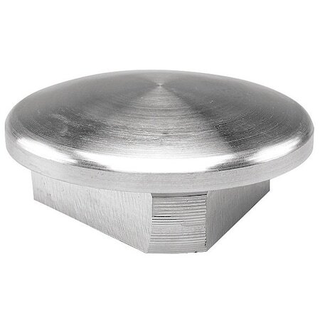 Hollaender 62-7 Structural Pipe Fitting, Plastic Plug, Aluminum, 1.25 In Pipe