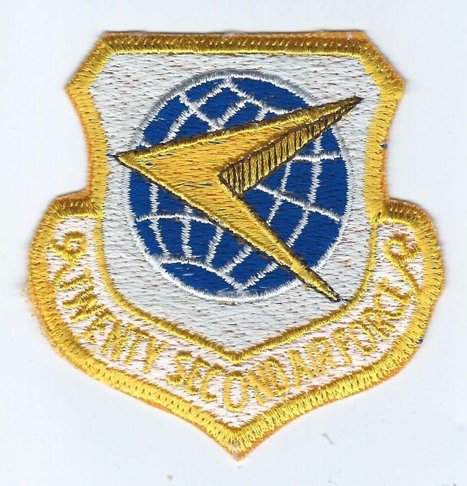 70s-80s 22nd AIR FORCE #2 patch