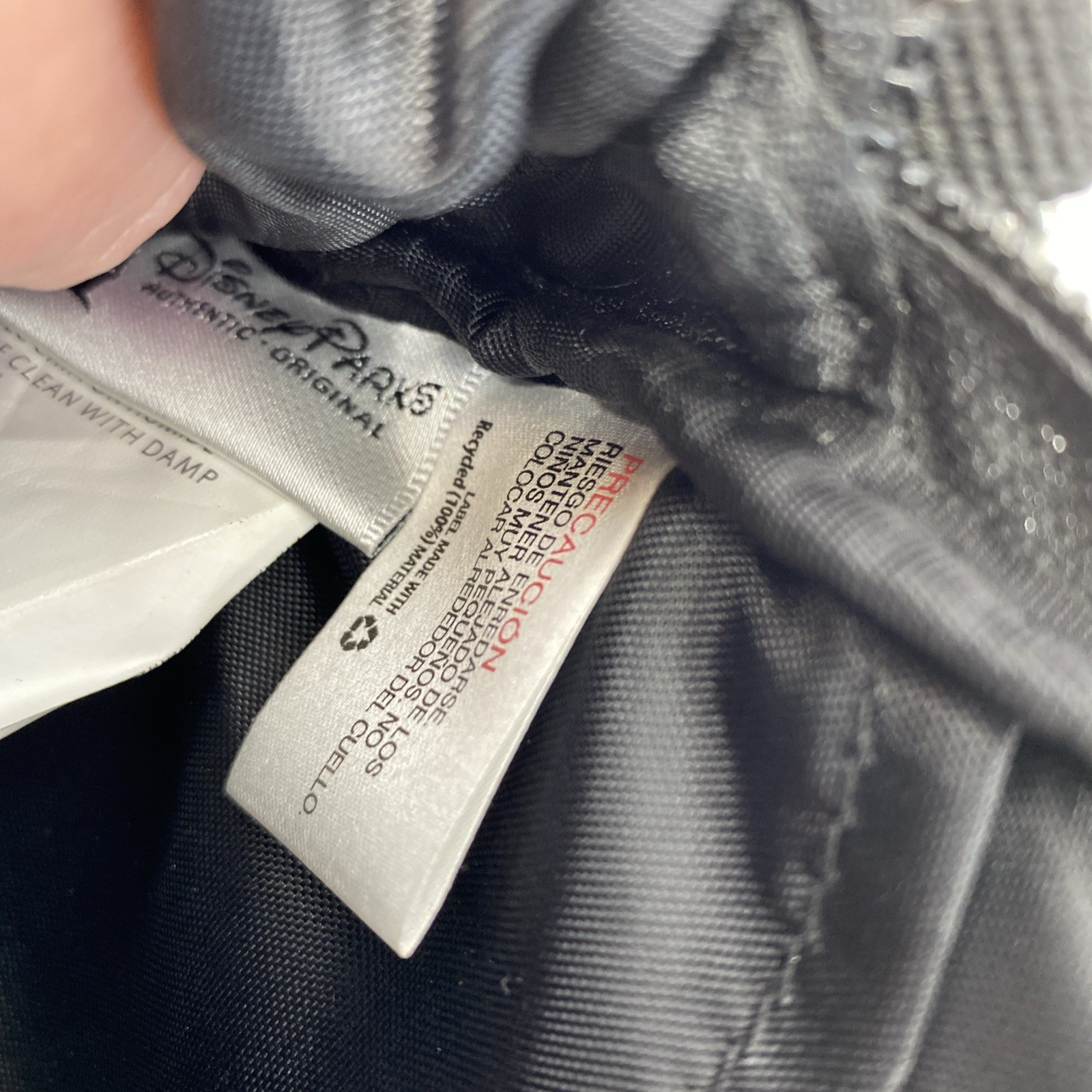 Disney Parks Haunted Mansion Wallpaper Crossbody Bag Purse Adjustable Strap