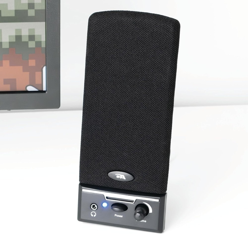 2014 Computer Speakers Full Stereo Sound Easy Setup with Controls