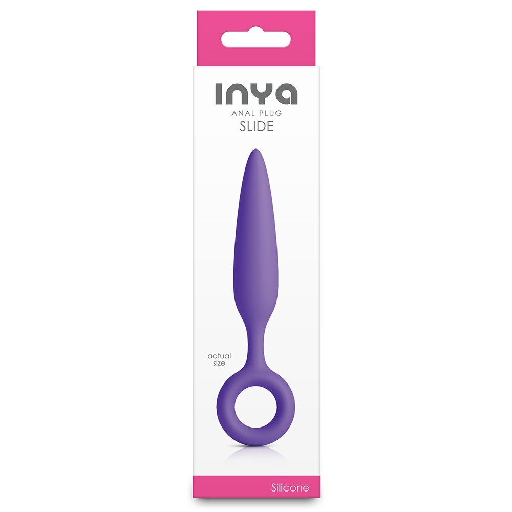 NS Novelties Inya Slide Butt Plug Purple
