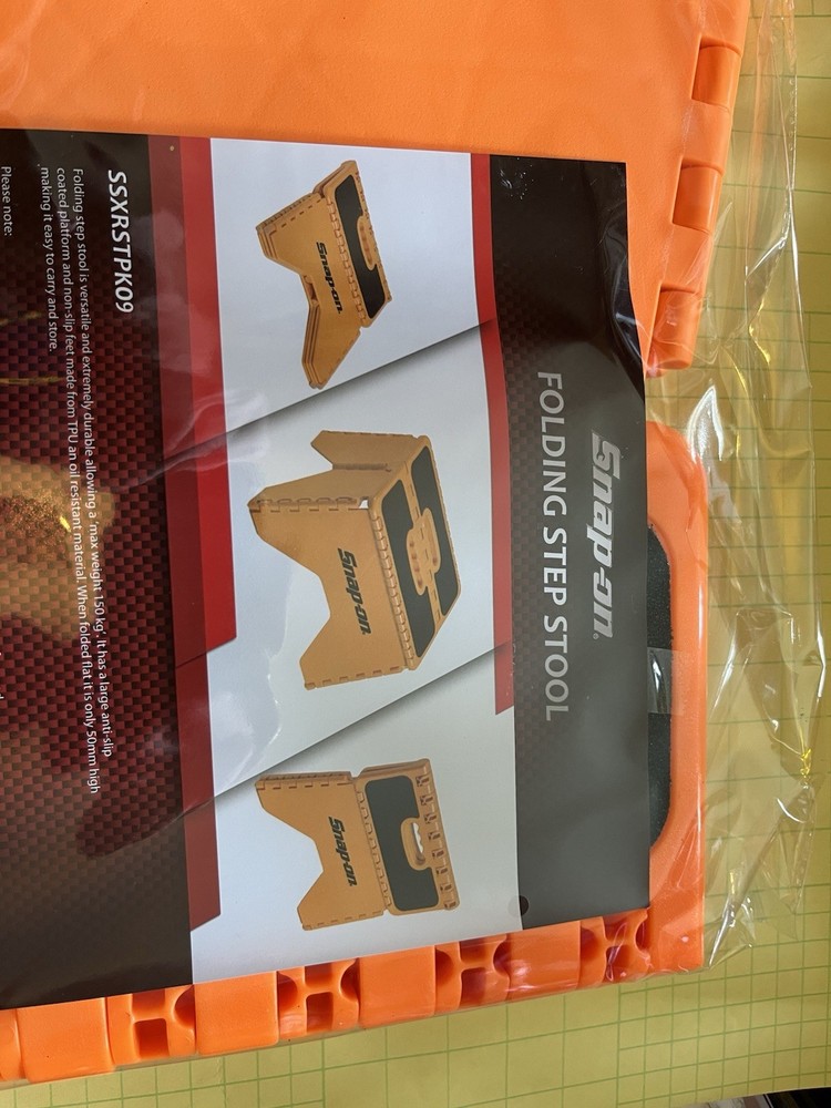 Snap On Step Stool Orange