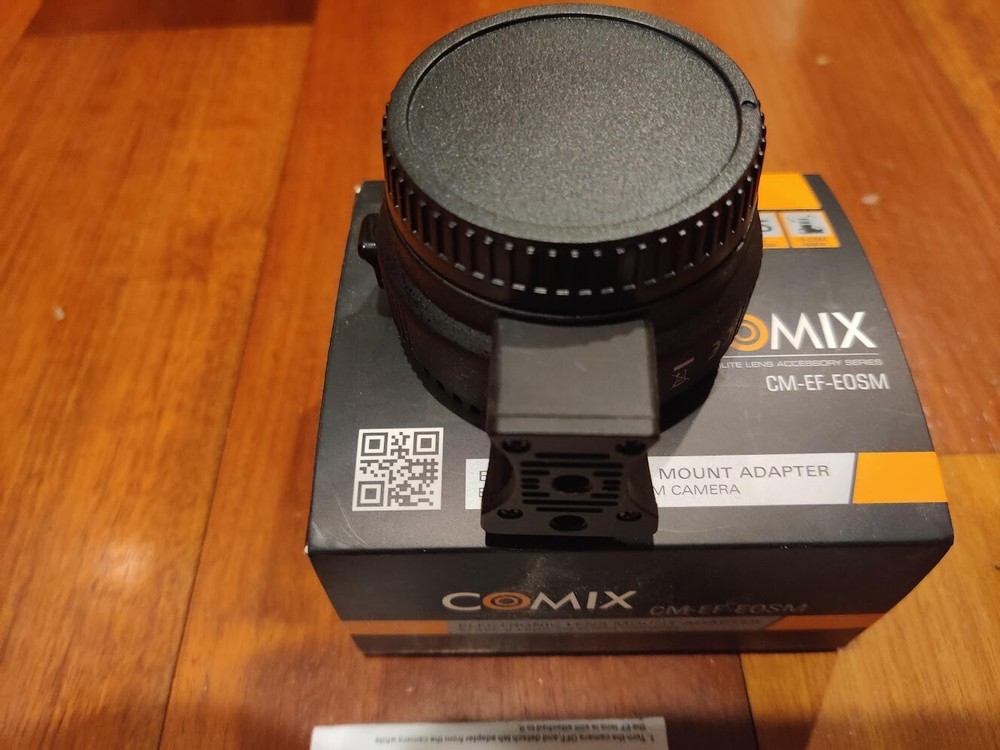 Commlite COMIX Electronic Lens Mount Adapter CM-EF-EOSM