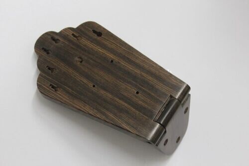 Solid ebony tailpiece for Jazz archtop or semi -hollow guitar