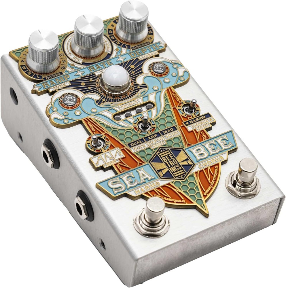 Beetronics SEABEE HARMOCHORUS Chorus Guitar Effects Pedal