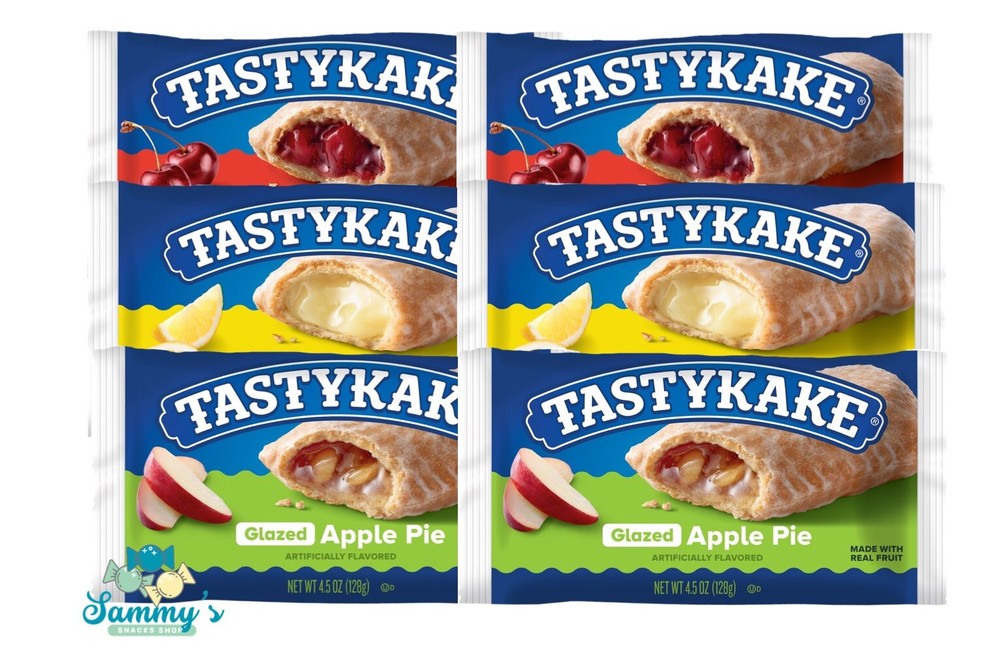 Tastykake Glazed Pies 6 Assorted
