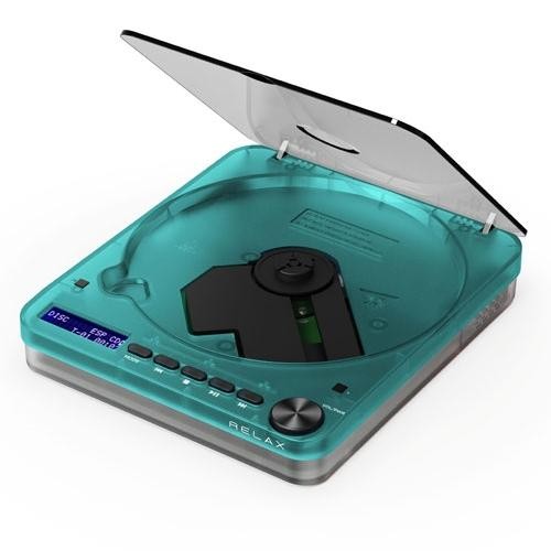 RELAX PIXEL TUNES Bluetooth CD Player Inspired by first-generation iMac