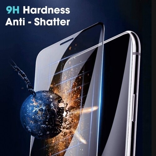 For iPhone 12/Pro - Screen Protector Anti-Glare Tempered Glass Matte 3D
