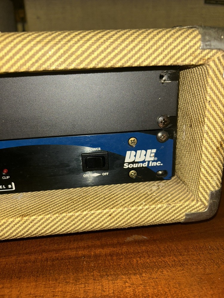 BBE 482 Sonic Maximizer Vintage 2-Channel Rackmount Audio Enhancer Processor