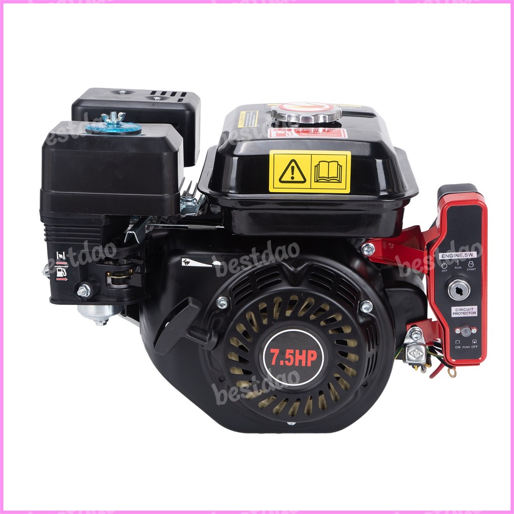 212CC Electric Start Horizontal Engine 4-Stroke 7.5HP Go Kart Gas Engine